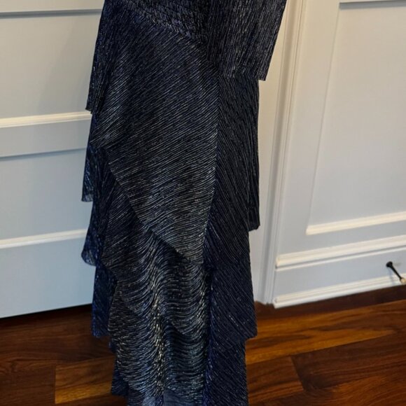 Maje Navy Midi Dress - Picture 11 of 12